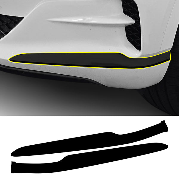 Genesis GV80 SUV Blackout Chrome Delete Kit – Precut Gloss Black Vinyl Overlays Film