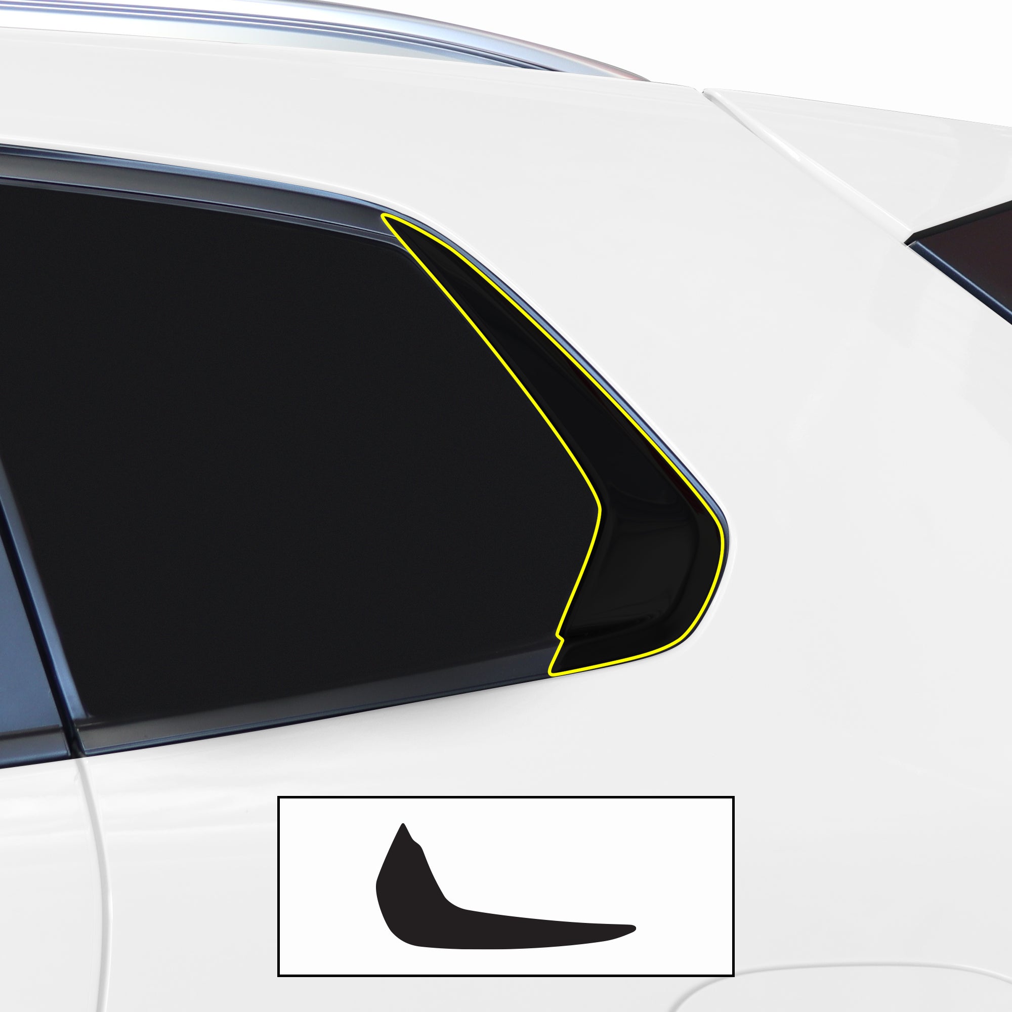 Vinyl Chrome Delete Blackout Decal Stickers Overlay Film Fits Mazda Cx - 50 2022 - 2025 - Bogar Tech Designs