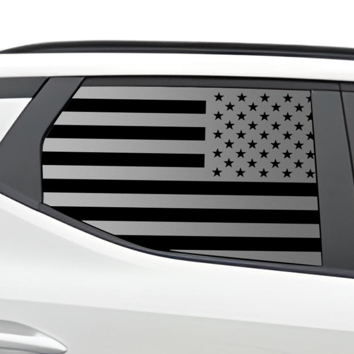 Rear Window American Flag Vinyl Decal Stickers Fits Hyundai Santa Cruz 2022 - 2025 - Bogar Tech Designs
