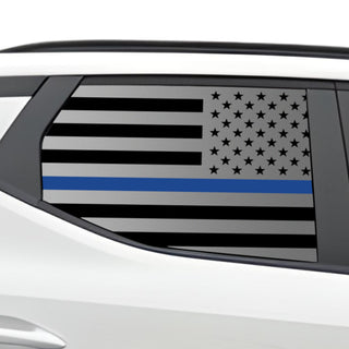 Buy thin-blue-line Rear Window American Flag Vinyl Decal Stickers Fits Hyundai Santa Cruz 2022+