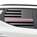 Rear Window American Flag Vinyl Decal Stickers Fits Hyundai Santa Cruz 2022+