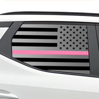 Buy thin-pink-line Rear Window American Flag Vinyl Decal Stickers Fits Hyundai Santa Cruz 2022+