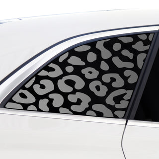 Animal Leopard Cheetah Cow Quarter Window Vinyl Decal Stickers Fits Mercedes Benz EQS 2022+