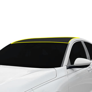 Fits Honda Accord 2023+ Precut Premium Gloss Black Carbon Fiber Roof Paint Protection Film PPF Decal Film Kit Cover