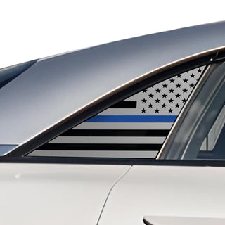 Buy thin-blue-line Fits Lucid Air 2023+ Quarter Window American Flag Vinyl Decal Stickers