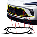 Vinyl Chrome Delete Grille Side Window Wheel Blackout Decal Stickers Overlay Film Fits Buick Encore GX 2020-2025