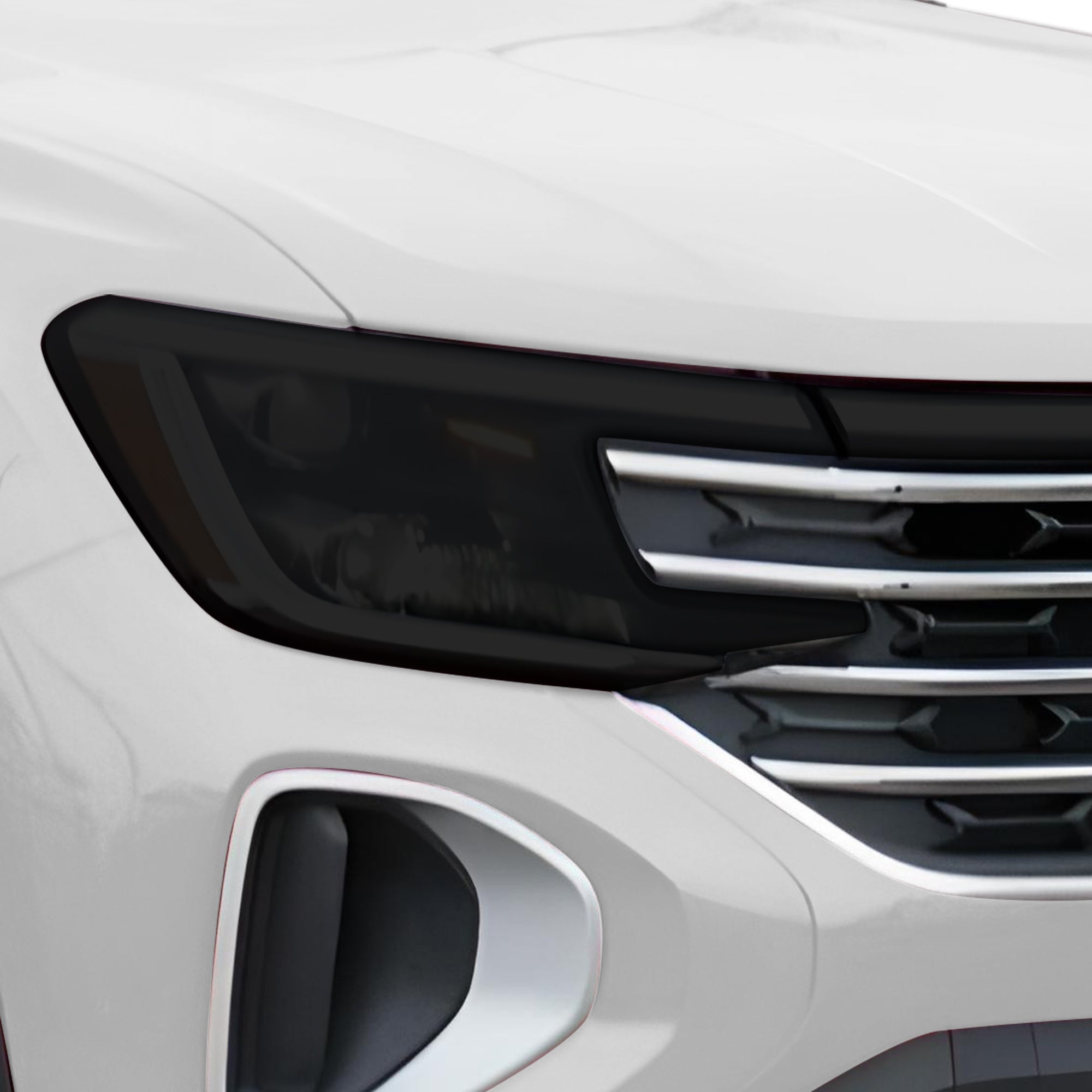 Full Headlight Taillight Precut Smoked PPF Tint Kit Film Overlay Fits Volkswagen Atlas 2024 - 2025 - Bogar Tech Designs