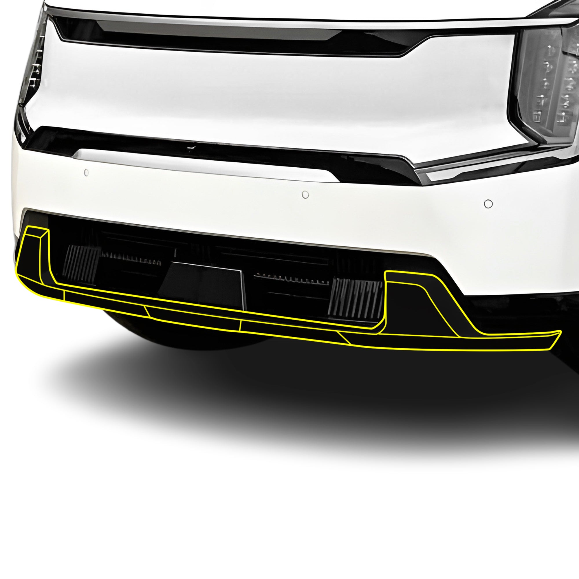 Vinyl Chrome Delete Blackout Decal Stickers Overlay Film Fits Kia EV9 2024 - 2025 - Bogar Tech Designs