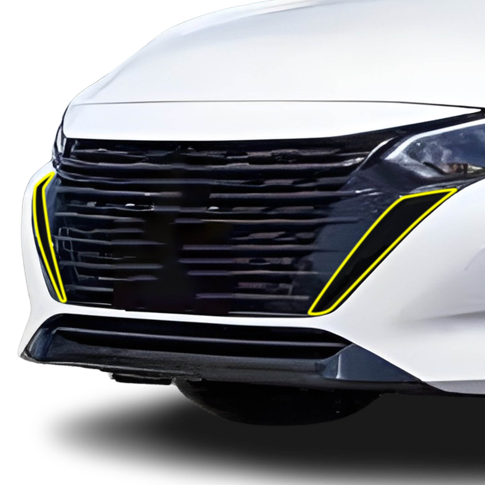 Vinyl Chrome Delete Blackout Decal Stickers Overlay Film Fits Nissan Sentra 2020 - 2025 - Bogar Tech Designs