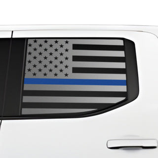 Buy thin-blue-line Fits Toyota Tacoma 2024+ Side Window American Flag Vinyl Decal Stickers