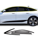 Audi A6 S6 e-tron 2025-2027 Blackout Chrome Delete Kit – Precut Gloss Black Vinyl Overlays Film