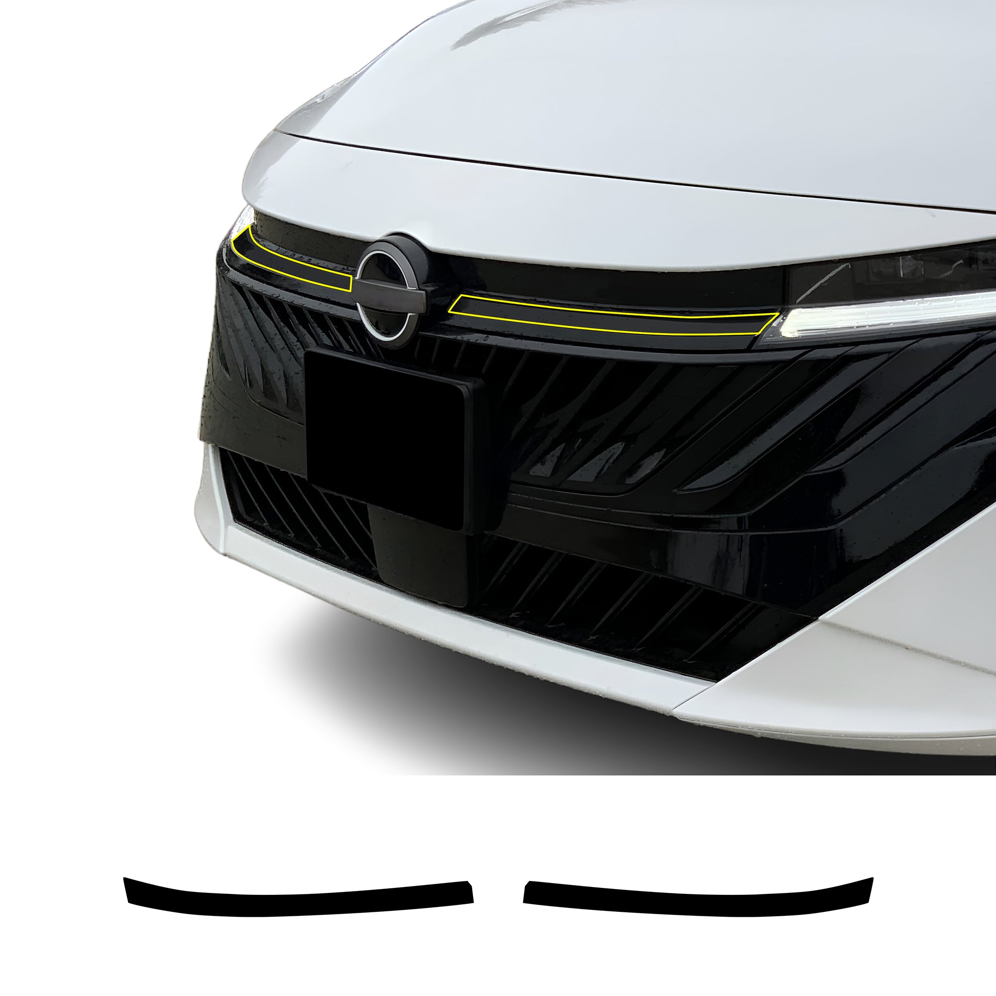 Nissan Sentra 2026+ Blackout Chrome Delete Kit – Precut Gloss