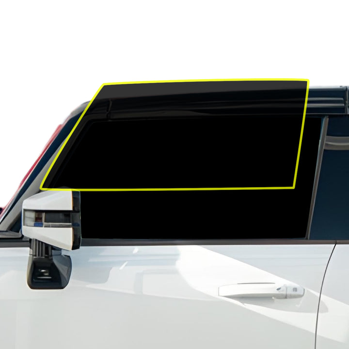 Fits GMC Hummer EV Crew Cab 2022+ Premium Nano Ceramic Precut Window Tint Film Kit Front Rear Windows Windshield - Bogar Tech Designs