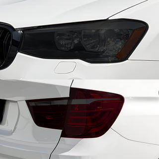 Fits BMW X3 2015-2017 Full Headlight Taillight Precut Smoked PPF Tint Kit Film Overlay