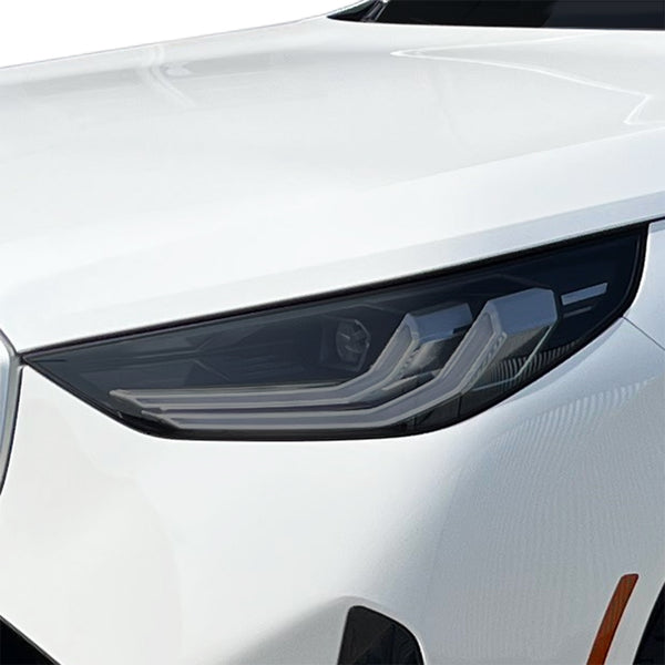 BMW X3 2025-2026 Dark Smoke Headlight & Taillight Tint Kit – Precut Vinyl Lens Overlays Film