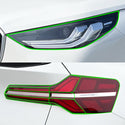 BMW X3 2025-2026 Dark Smoke Headlight & Taillight Tint Kit – Precut Vinyl Lens Overlays Film