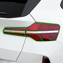 BMW X3 2025-2026 Dark Smoke Headlight & Taillight Tint Kit – Precut Vinyl Lens Overlays Film
