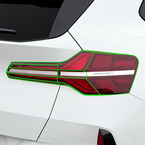 BMW X3 2025-2026 Dark Smoke Headlight & Taillight Tint Kit – Precut Vinyl Lens Overlays Film