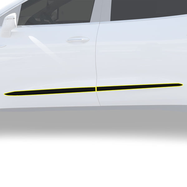 Fits Buick Enclave 2018-2021 Vinyl Chrome Delete Grille Blackout Decal Stickers Overlay Film