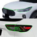 Ford Escape 2023-2026 ST-Line Elite & Platinum Dark Smoke Headlight & Taillight Tint Kit – Precut Vinyl Lens Overlays Film