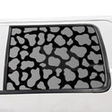 Animal Leopard Cheetah Rear Window Windshield Vinyl Decal Stickers Fits Ford F150 SuperCrew Cab 2009-2014
