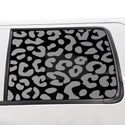 Animal Leopard Cheetah Rear Window Windshield Vinyl Decal Stickers Fits Ford F150 SuperCrew Cab 2009-2014