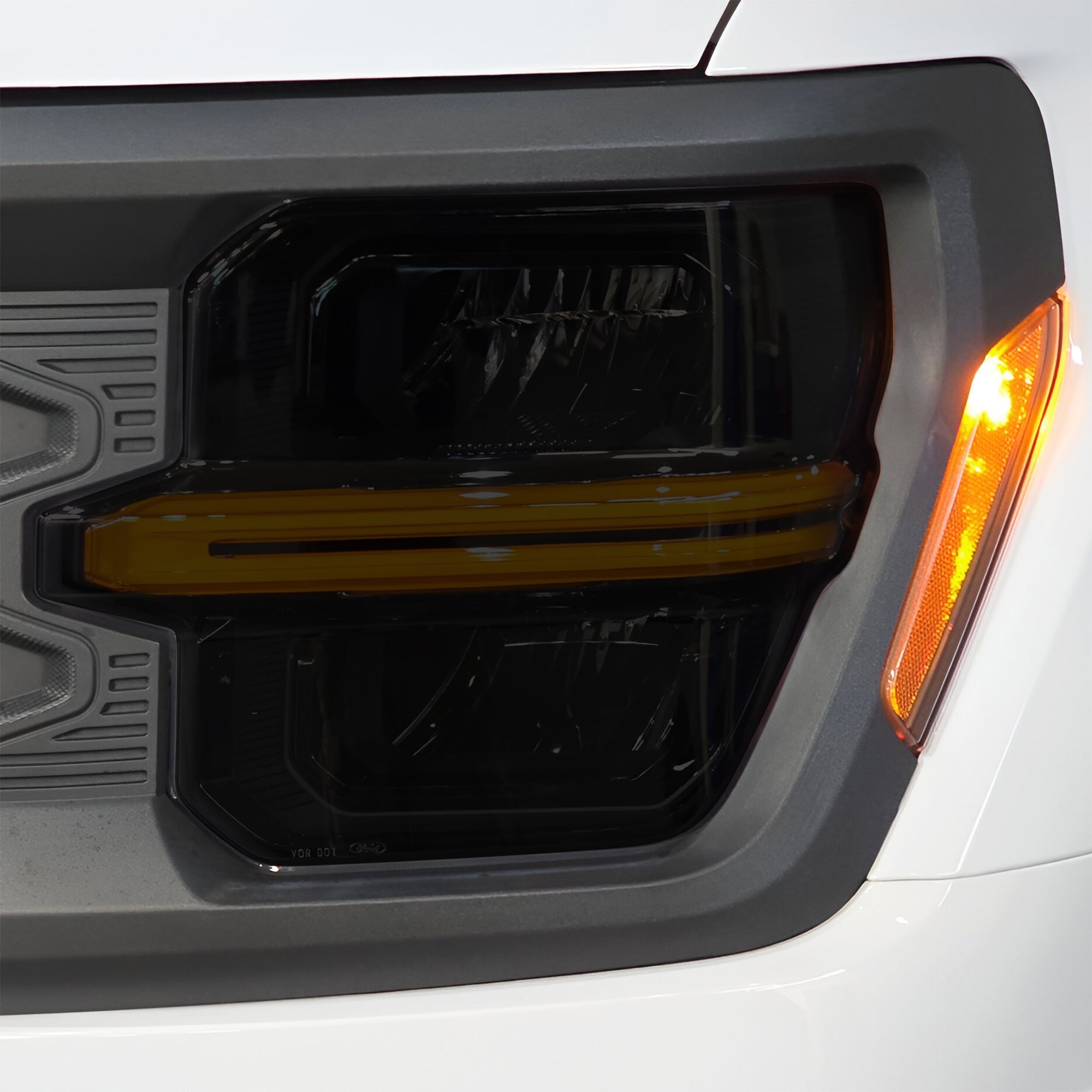 Ford F-150 2024-2026 Dark Smoke Headlight & Taillight Tint Kit – Precut Vinyl Lens Overlays Film