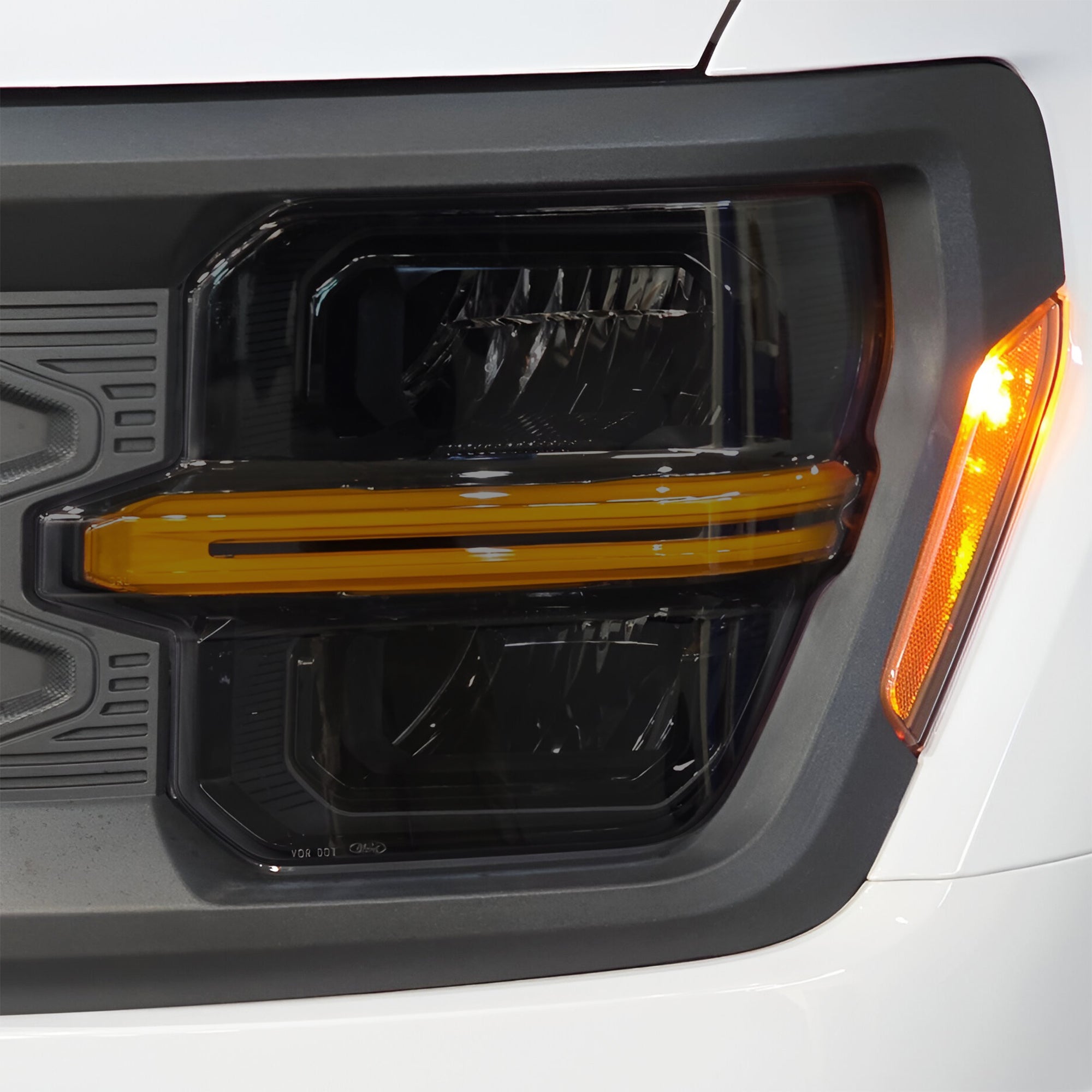 Ford F-150 2024-2026 Dark Smoke Headlight & Taillight Tint Kit – Precut Vinyl Lens Overlays Film