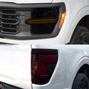 Ford F-150 2024-2026 Dark Smoke Headlight & Taillight Tint Kit – Precut Vinyl Lens Overlays Film