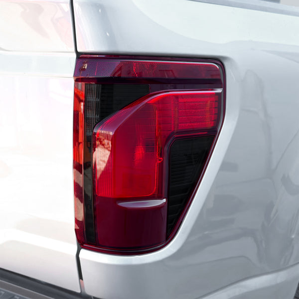 Ford F-150 2024-2026 Dark Smoke Headlight & Taillight Tint Kit – Precut Vinyl Lens Overlays Film