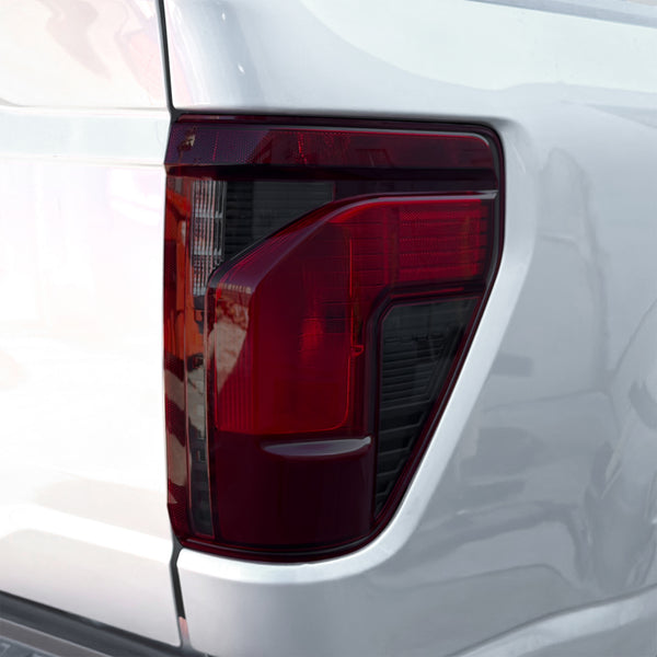 Ford F-150 2024-2026 Dark Smoke Headlight & Taillight Tint Kit – Precut Vinyl Lens Overlays Film