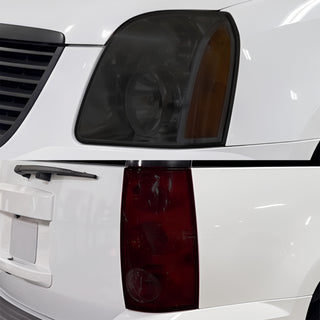 Fits GMC Yukon 2007-2014 Full Headlight Taillight Precut Smoked PPF Tint Kit Film Overlay