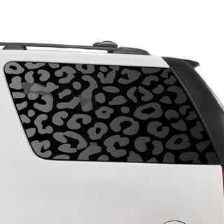 Fits GMC Yukon 2007-2014 Animal Leopard Cheetah Cow Window Vinyl Decal Stickers - Matte Black
