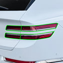 Genesis GV80 SUV 2021-2026 Dark Smoke Headlight & Taillight Tint Kit – Precut Vinyl Lens Overlays Film