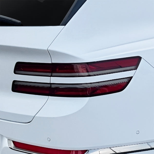 Genesis GV80 SUV 2021-2026 Dark Smoke Headlight & Taillight Tint Kit – Precut Vinyl Lens Overlays Film