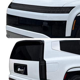 Hyundai Ioniq 9 2026+ Dark Smoke Headlight & Taillight Tint Kit – Precut Vinyl Lens Overlays Film
