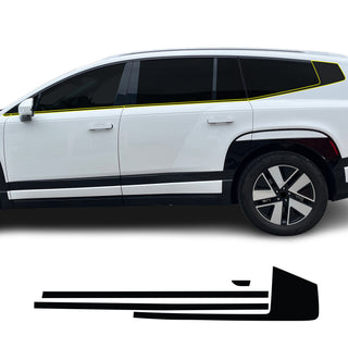 Hyundai Ioniq 9 2026+ Blackout Chrome Delete Kit – Precut Gloss Black Vinyl Overlays Film