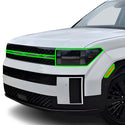 Fits Hyundai Santa Fe 2024-2026 Full Headlight Taillight Precut Smoked PPF Tint Kit Film Overlay