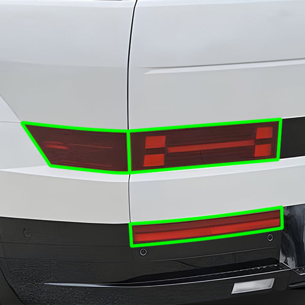 Fits Hyundai Santa Fe 2024-2026 Full Headlight Taillight Precut Smoked PPF Tint Kit Film Overlay