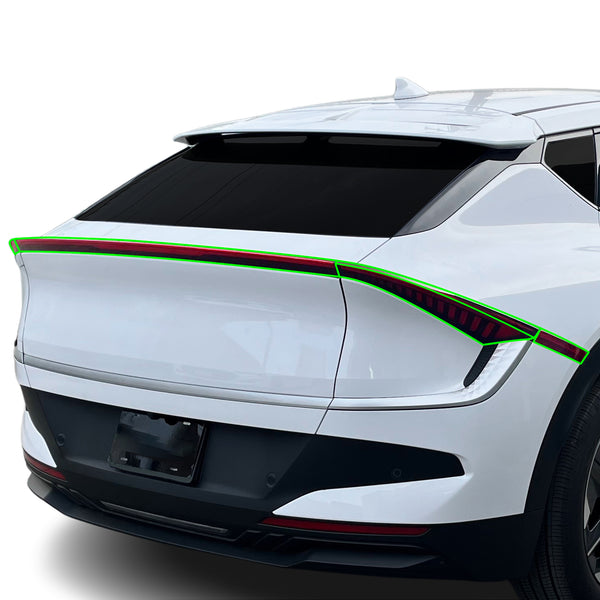 Kia EV6 2025-2026 Dark Smoke Headlight & Taillight Tint Kit – Precut Vinyl Lens Overlays Film
