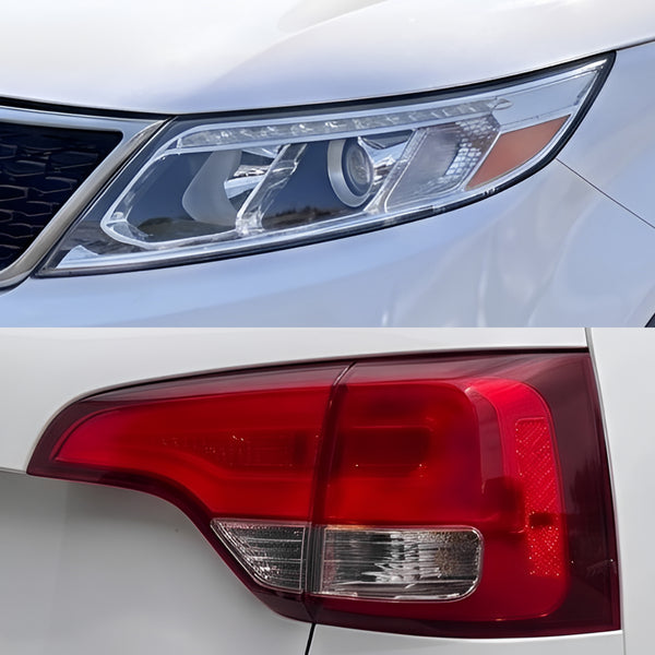 Fits Kia Sorento 2014-2015 Full Headlight Taillight Precut Smoked PPF Tint Kit Film Overlay