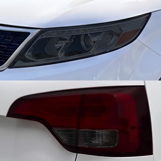 Fits Kia Sorento 2014-2015 Full Headlight Taillight Precut Smoked PPF Tint Kit Film Overlay