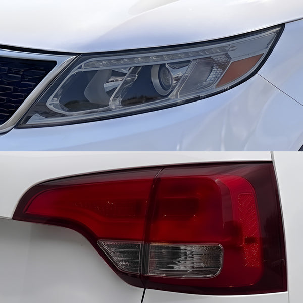 Fits Kia Sorento 2014-2015 Full Headlight Taillight Precut Smoked PPF Tint Kit Film Overlay