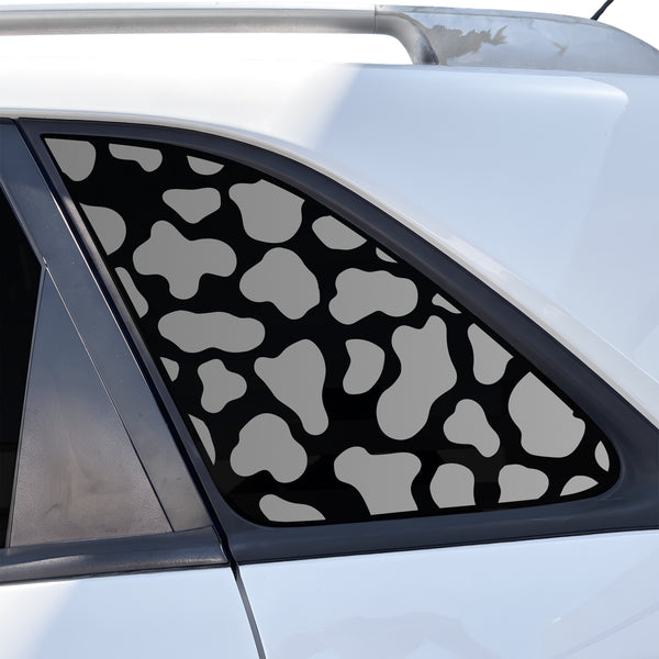 Fits Kia Sorento 2011-2015 Animal Leopard Cheetah Cow Window Vinyl Decal Stickers - Matte Black