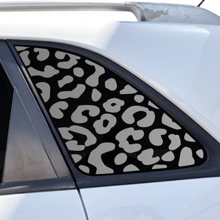 Fits Kia Sorento 2011-2015 Animal Leopard Cheetah Cow Window Vinyl Decal Stickers - Matte Black