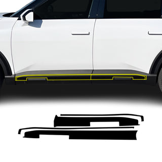 Kia Telluride 2027+ Blackout Chrome Delete Kit – Precut Gloss Black Vinyl Overlays