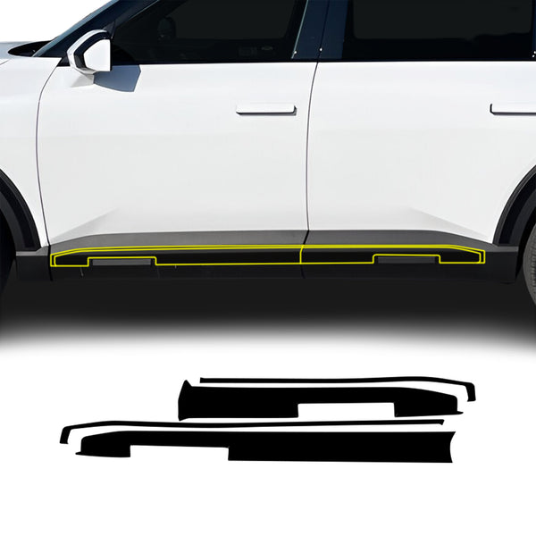Kia Telluride 2027+ Blackout Chrome Delete Kit – Precut Gloss Black Vinyl Overlays