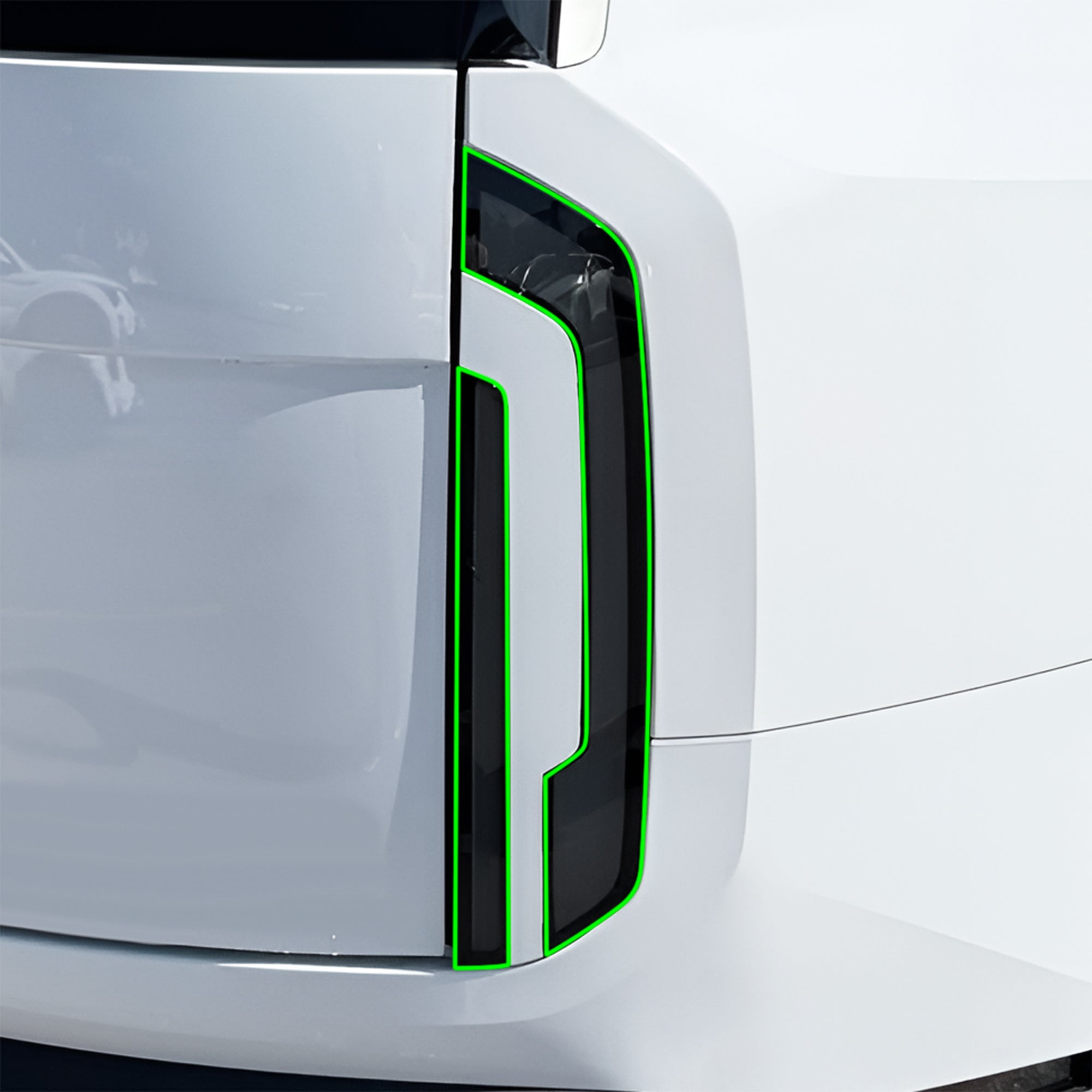 Kia Telluride 2027+ Dark Smoke Headlight & Taillight Tint Kit – Precut Vinyl Lens Overlays Film