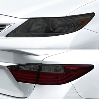 Fits Lexus ES 2013-2015 Full Headlight Taillight Precut Smoked PPF Tint Kit Film Overlay