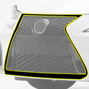 Fits Lexus IS 2017-2020 Vinyl Chrome Delete Grille Blackout Decal Stickers Overlay Film
